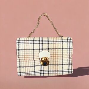 Plaid Crossbody Purse